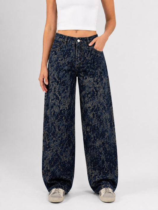Jean Animal Print