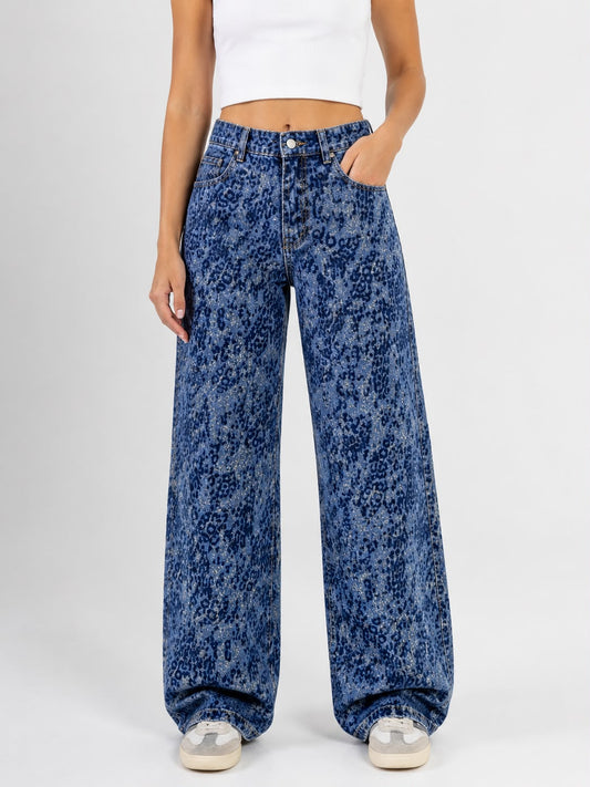 Jean Animal Print